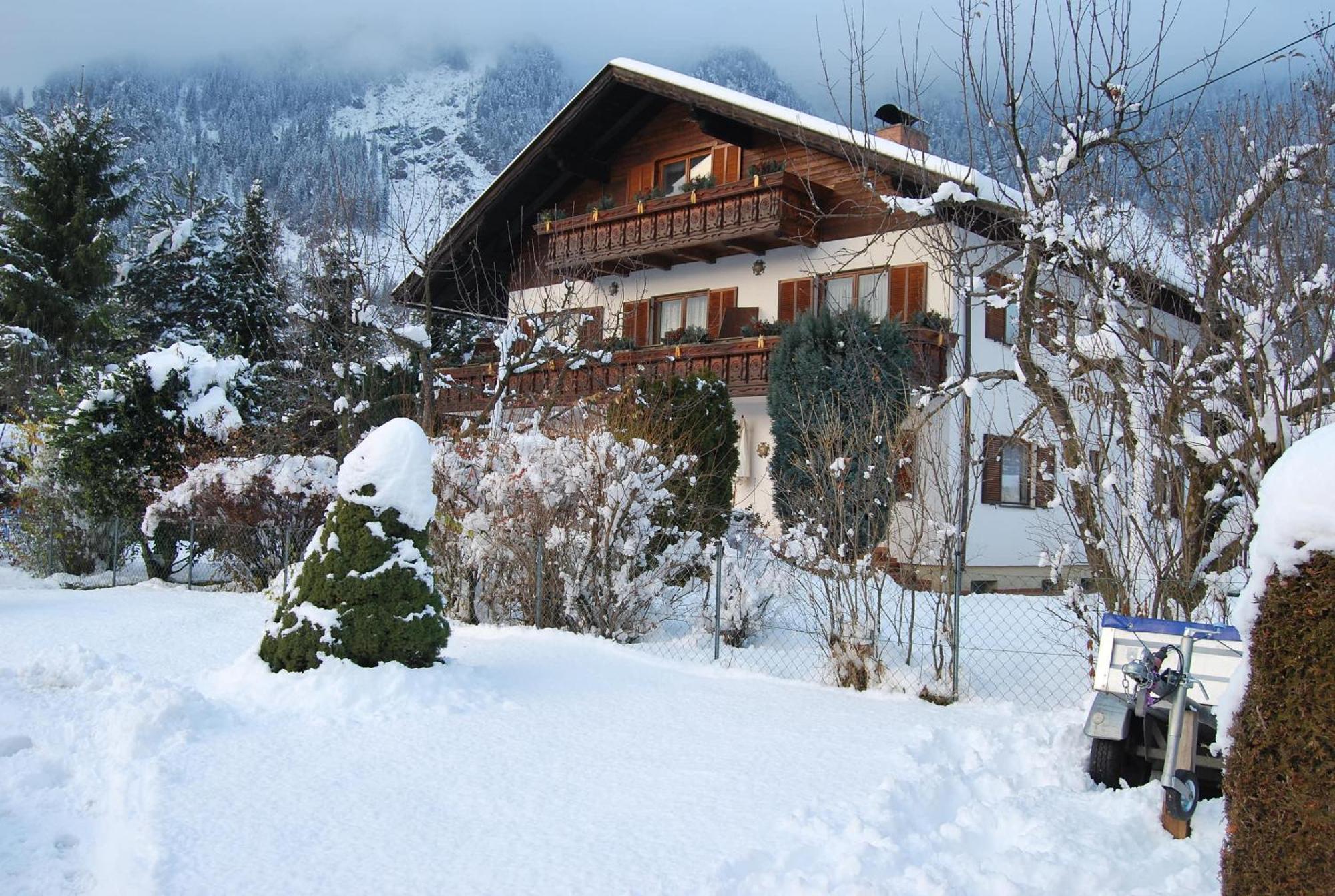 Ferienwohnung Haus Dorfer Döbriach Exterior foto